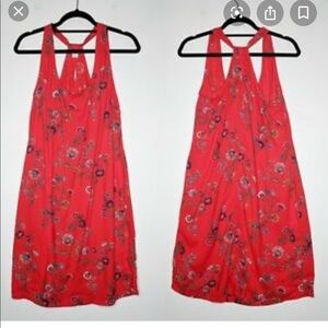 Sleeveless Floral Dress. Size: XL